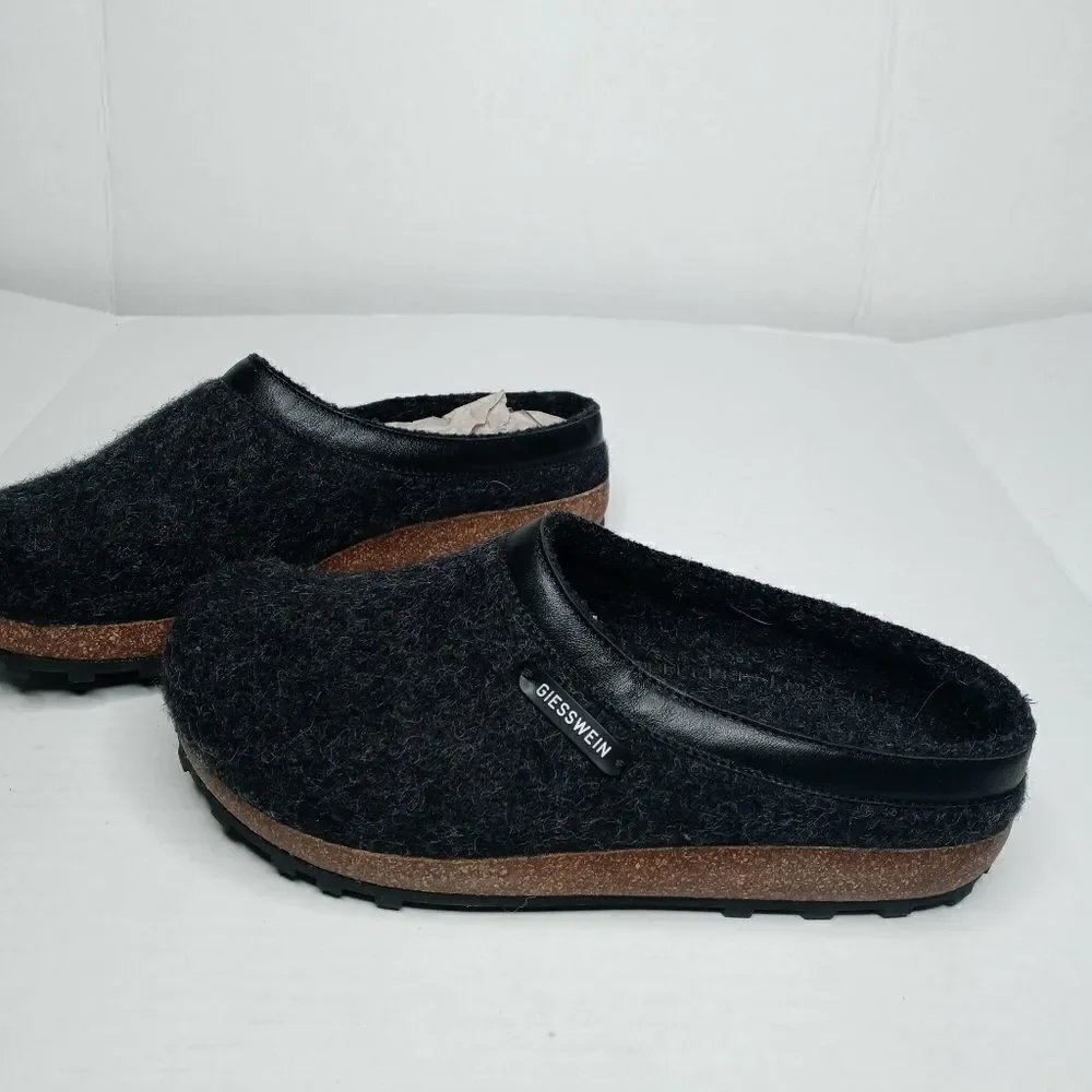 Giesswein Men's Open Back Slippers Size 37